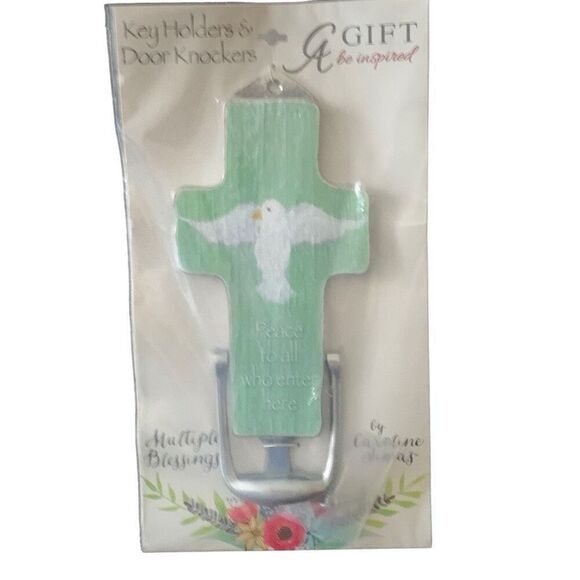 New Cathedral Arts Dove Door Knocker By Caroline Simas - Picture 2 of 7